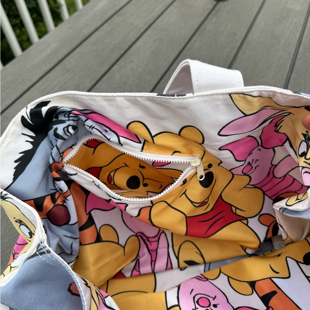 Winnie the Pooh Character Tote Bag